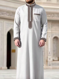 Men's Plain Arab Saudi Traditional Thobe