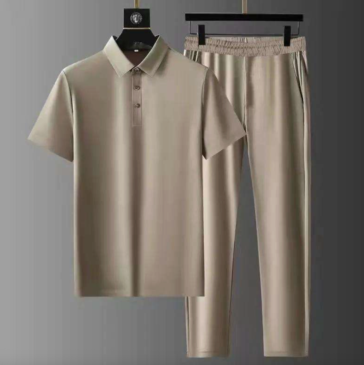Men's Short-Sleeve Shirt & Shorts Set