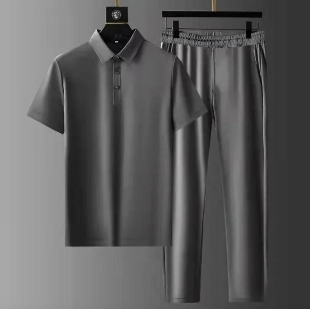 Men's Short-Sleeve Shirt & Shorts Set