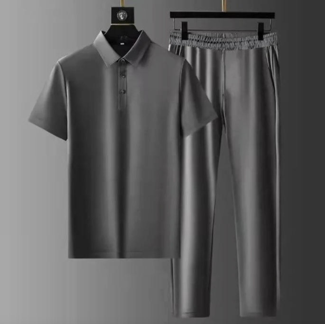 Men's Short-Sleeve Shirt & Shorts Set