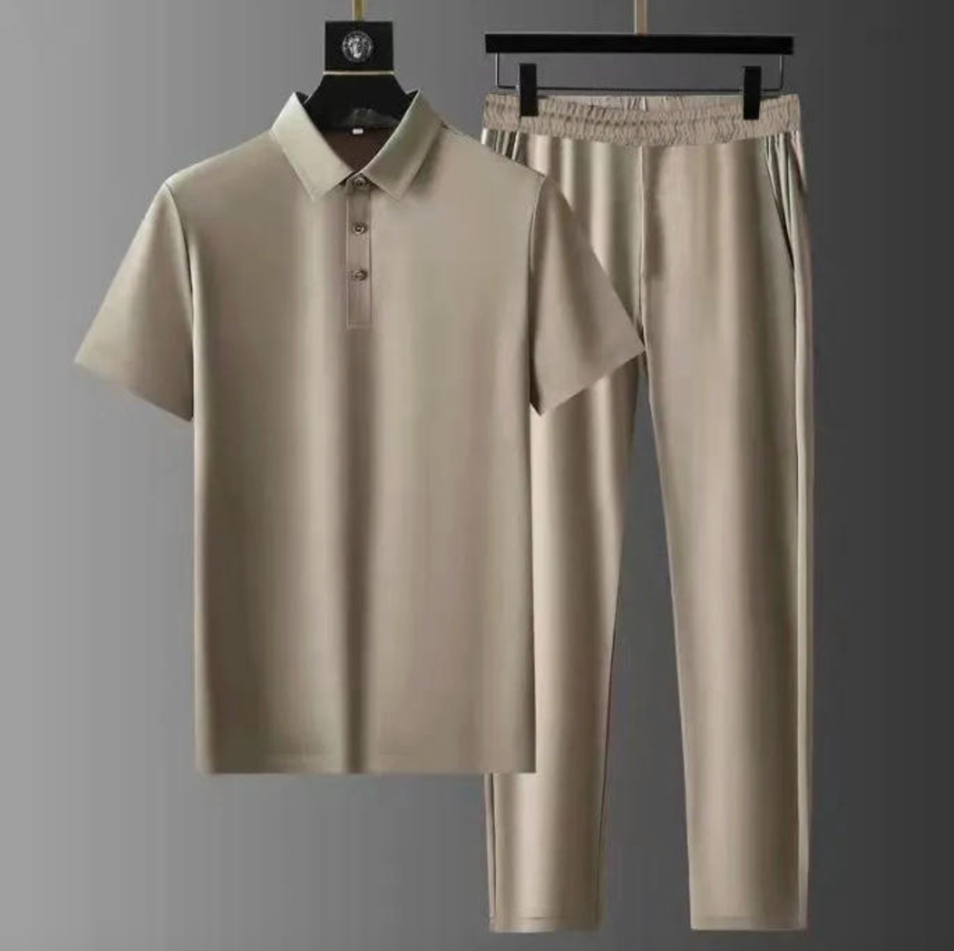 Men's Short-Sleeve Shirt & Shorts Set