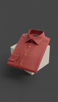 Crimson Clay Cotton Dress Shirt